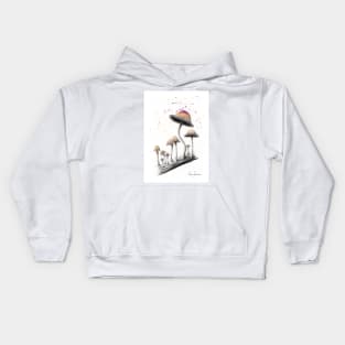 Mushroom Dance Kids Hoodie